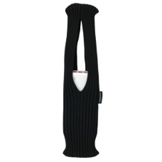 Чохол до мобільного телефона BeCover Knit Pocket universal Black (715158)