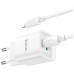 Зарядний пристрій HOCO C147A Charm 1xUSB-C PD20W + 1xUSB QC3.0 + cable USB-C to Lightning White (6942007630283)