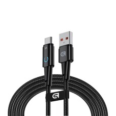 Дата кабель USB 2.0 AM to USB-C 1.2m 66W black Armorstandart (ARM75867)