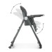 Стілець для годування Kinderkraft Tulo Grey (5902533928798)