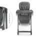 Стілець для годування Kinderkraft Tulo Grey (5902533928798)