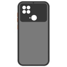 Чохол до мобільного телефона MAKE Xiaomi Poco C40 Frame (Matte PC+TPU) Black (MCMF-XPC40BK)