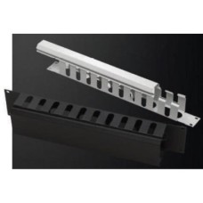 Кабельний організатор 19" 2U гребінка, RAL 9005 Mirsan (MR.OKK2U19.01)