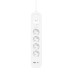 Мережевий фільтр живлення Belkin 4хТипF, 16А, USB-A/USB-C 18Вт, 2м (SRB001VF2M-V2)
