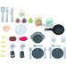 Ігровий набір Smoby Велика інтерактивна кухня Тефаль Студіо з ефектом кипіння 34 аксесуари М'ятно-сіра з білим (311053)
