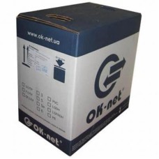 Кабель мережевий OK-Net SFTP 305м cat.5e (SF/UTP-cat.5E LSOH) (КПВонг-HFЭО-ВП (200) 4*2*0,51)