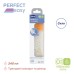 Пляшечка для годування Chicco Perfect Easy силіконова, від 0+ міс. повільний потік 240 мл, (20252.10)