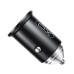 Зарядний пристрій XO CC43 1 USB QC 3.0 + 1 Type-C PD (45W) Black (XO-CC43-BK)