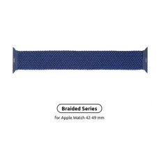 Ремінець до смарт-годинника Armorstandart Braided Solo Loop для Apple Watch 49/46/45/44/42 (Series 1-3) Atlantic Blue Size 8 (160 mm) (ARM58079)