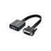 Перехідник DVI 24+1 M to VGA F active black UGREEN (40259)