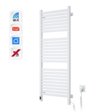 Сушарка для рушників Navin Авангард Х, 1200х480, Wi-Fi, сталь, білий, правобічна (12-172055-4812)