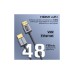 Кабель мультимедійний HDMI M to HDMI M 1.5m V2.1 grey Promate (primelink8k-150.grey)
