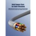 Дата кабель USB 2.0 AM to USB-C + USB 2.0 AM to Lightning 1.0m 60W gray XO (NB275_4-in-1_Gray)