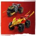 Конструктор LEGO Ninjago Автомобільна й байкова битва Кая і Раса 103 деталей (71789)