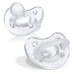 Пустушка Chicco Physioforma Crystal силіконова від 6 до 16 місяців 2 шт (73087.31)