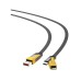 Дата кабель USB 2.0 AM to USB-C + USB 2.0 AM to Lightning 1.0m 60W black XO (NB283_4-in-1_Black)
