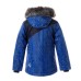 Куртка Huppa NORTONY 1 17440130 синій з принтом/темно-синій 122 (4741468989334)