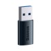 Перехідник USB 3.1 M to USB-C F blue Baseus (ZJJQ000103)