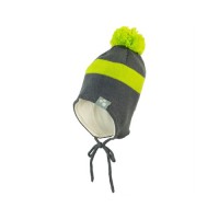 Шапка дитяча Huppa VIIRO 1 83620100 сірий XS (4741468735993)