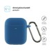 Чохол для навушників Armorstandart Ultrathin Silicone Case With Hook для Apple AirPods 2 Lake Blue (ARM59683)