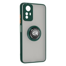 Чохол до мобільного телефона Armorstandart Frosted Matte Ring Xiaomi Redmi Note 12s 4G Dark Green (ARM68899)