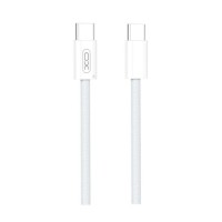 Дата кабель USB-C to USB-C 1.0m 60W white XO (NBQ260A_С_White)