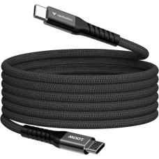 Дата кабель USB-C to USB-C 1.2m Magnetic 100W black Verbatim (31863)
