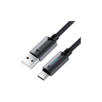 Дата кабель USB 2.0 AM to USB-C 1.2m 60W black Acefast (6974316284482)