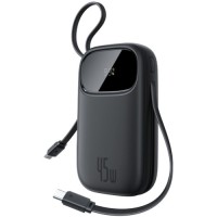 Батарея універсальна Baseus EnerFill FC31 20000mAh 45W, Digital Display, Cosmic Black (P10082105123-00)