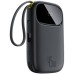 Батарея універсальна Baseus EnerFill FC31 20000mAh 45W, Digital Display, Cosmic Black (P10082105123-00)
