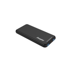 Батарея універсальна Energizer 10000 mAh, Li-pol, PD/18W, QC/3.0, Type-C/micro-USB, USB*2, black (UE10052PQ_BK)