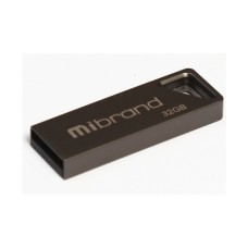 USB флеш накопичувач Mibrand 32GB Stingray Grey USB 2.0 (MI2.0/ST32U5G)