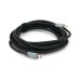 Дата кабель USB-C to USB-C 3.0m USB 3.2 Gen2 100W 10Gbps 4K60Hz black Voltronic (YT-TC-TC-B-3m)