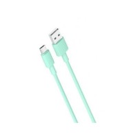 Дата кабель USB 2.0 AM to Micro 5P 1.0m 2.4A green XO (NB156-M-GR)