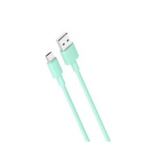 Дата кабель USB 2.0 AM to Micro 5P 1.0m 2.4A green XO (NB156-M-GR)