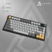 Клавіатура Ajazz AF82 Wireless/Bluetooth/USB UA Black/White (AF82-BW)