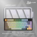 Клавіатура Ajazz AF82 Wireless/Bluetooth/USB UA Black/White (AF82-BW)