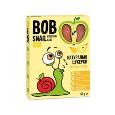 Цукерка Bob Snail Равлик Боб Яблучно-грушева 60 г (1740409)