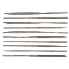 Набір напилків Topex игольчатые по металлу, набор 10 шт. (06A020)