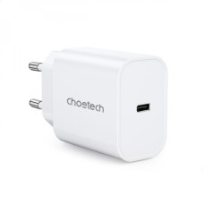 Зарядний пристрій Choetech USB-C PD20W white (Q5004-V5)