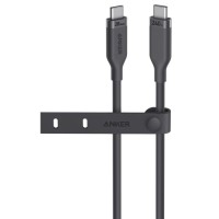 Дата кабель USB-C to USB-C 0.9m 240W 20Gbps 4K Video bio-nylon black Anker (A80N1H11)