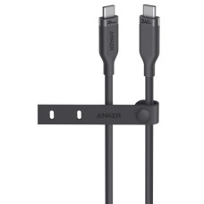 Дата кабель USB-C to USB-C 0.9m 240W 20Gbps 4K Video bio-nylon black Anker (A80N1H11)