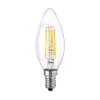 Лампочка Delux BL37B 4 Вт 4000K 220В E14 filament 3шт (90016735)