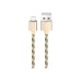 Дата кабель USB 2.0 AM to Lightning 1.0m 2.4A Gold BOROFONE (BX24LG)