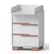 Комод-пеленатор Angelo Loft 60 см біло-мокко 60х51х90 (19025)