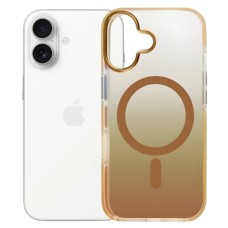 Чохол до мобільного телефона BeCover FIBRA Shock-Proof MagSafe Apple iPhone 17 Gold (715444)