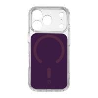 Чохол до мобільного телефона Armorstandart Clear Hybrid MagCase Apple iPhone 18 Pro / 17 Pro Dark Cherry (ARM91789)