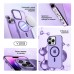 Чохол до мобільного телефона Armorstandart Y23 MagSafe Apple iPhone 15 Plus Transparent Purple (ARM68337)