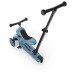 Самокат Scoot&Ride Highwaykick-1 Push and Go сіро-синій (SR-240527-STEEL)