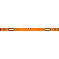 Рівень Neo Tools S 400 алюмінієвий, 120 см, 3 капсули, 2 отвори для рук (71-145)